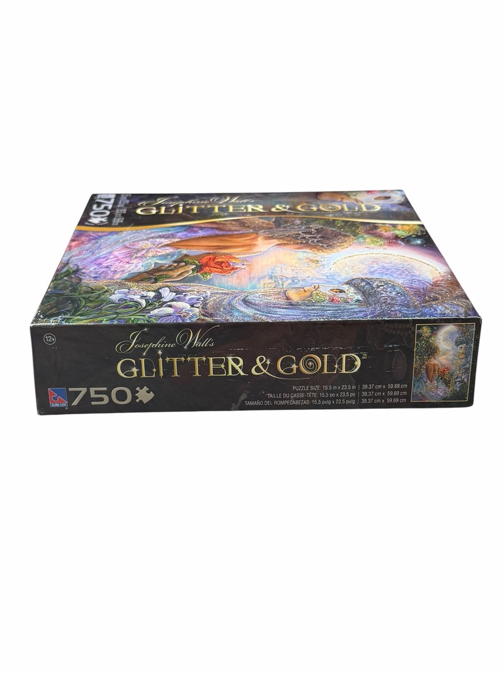 Josephine Watts Glitter & Gold Masque of Love 750 Piece Puzzle - Picture 7 of 13